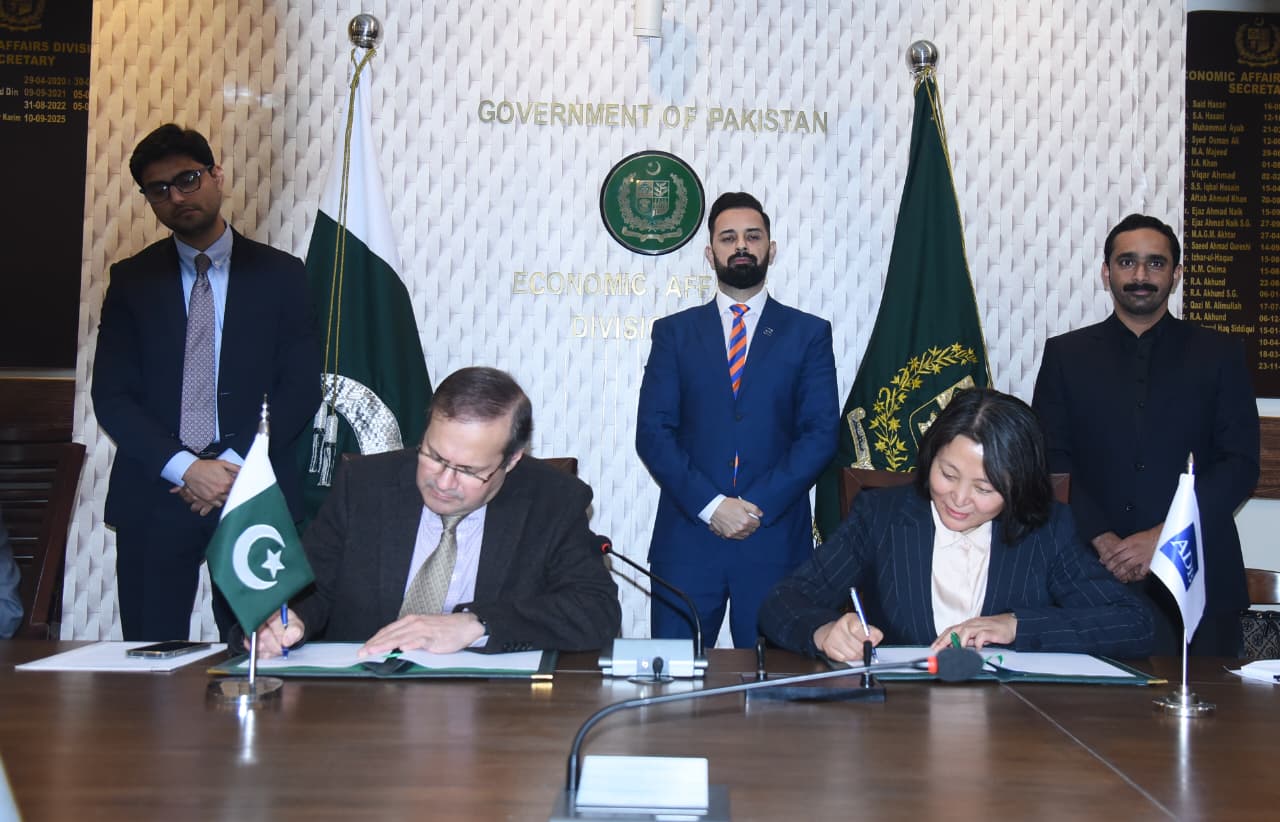 The Government of Pakistan and the Asian Development Bank (ADB) signed two major climate resilience initiatives on 30-12-2025